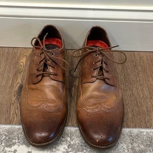 Brown, Rockport size 10D wing tips